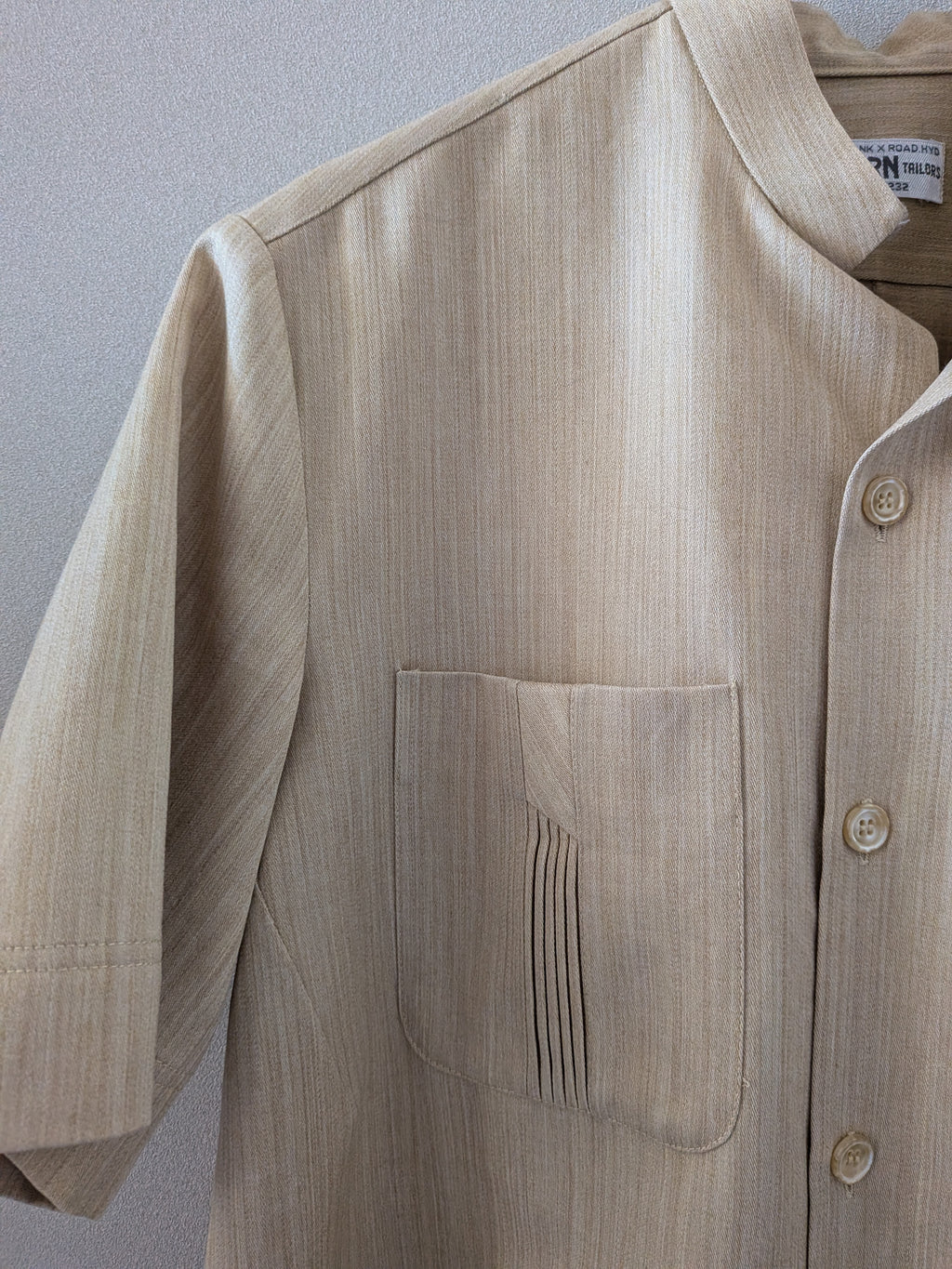 Stand Collar Tailor Shirts S/S [USED]