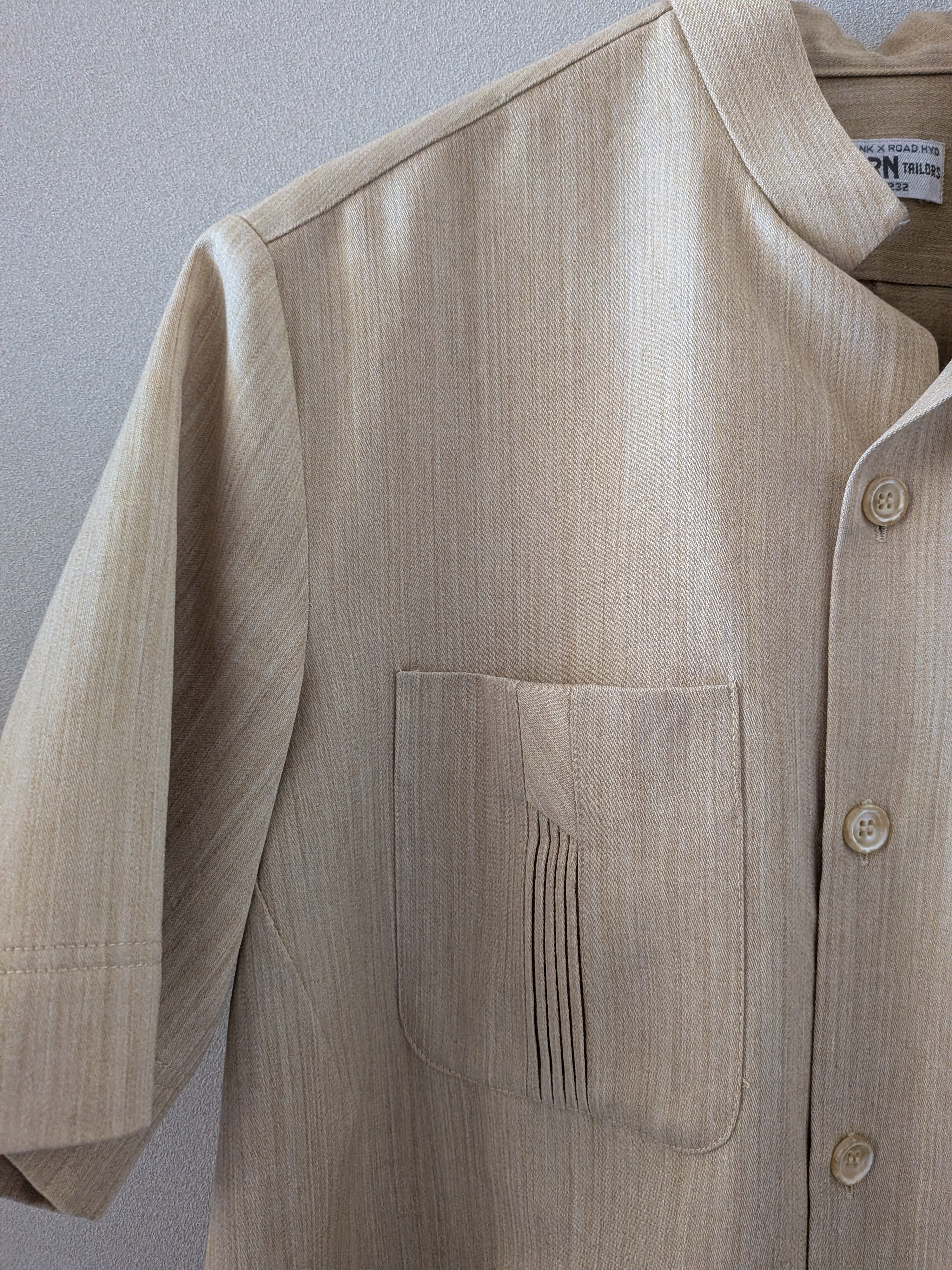 Stand Collar Tailor Shirts S/S [USED]