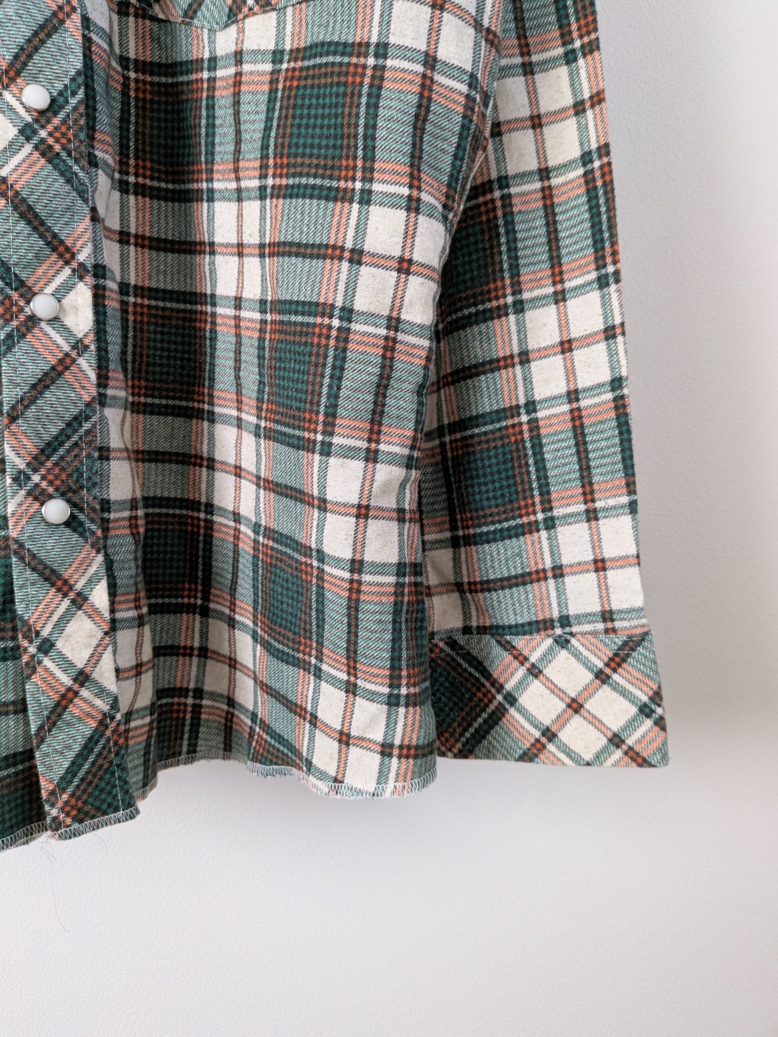 [Wrangler] Western Check Shirts L/S [USED]