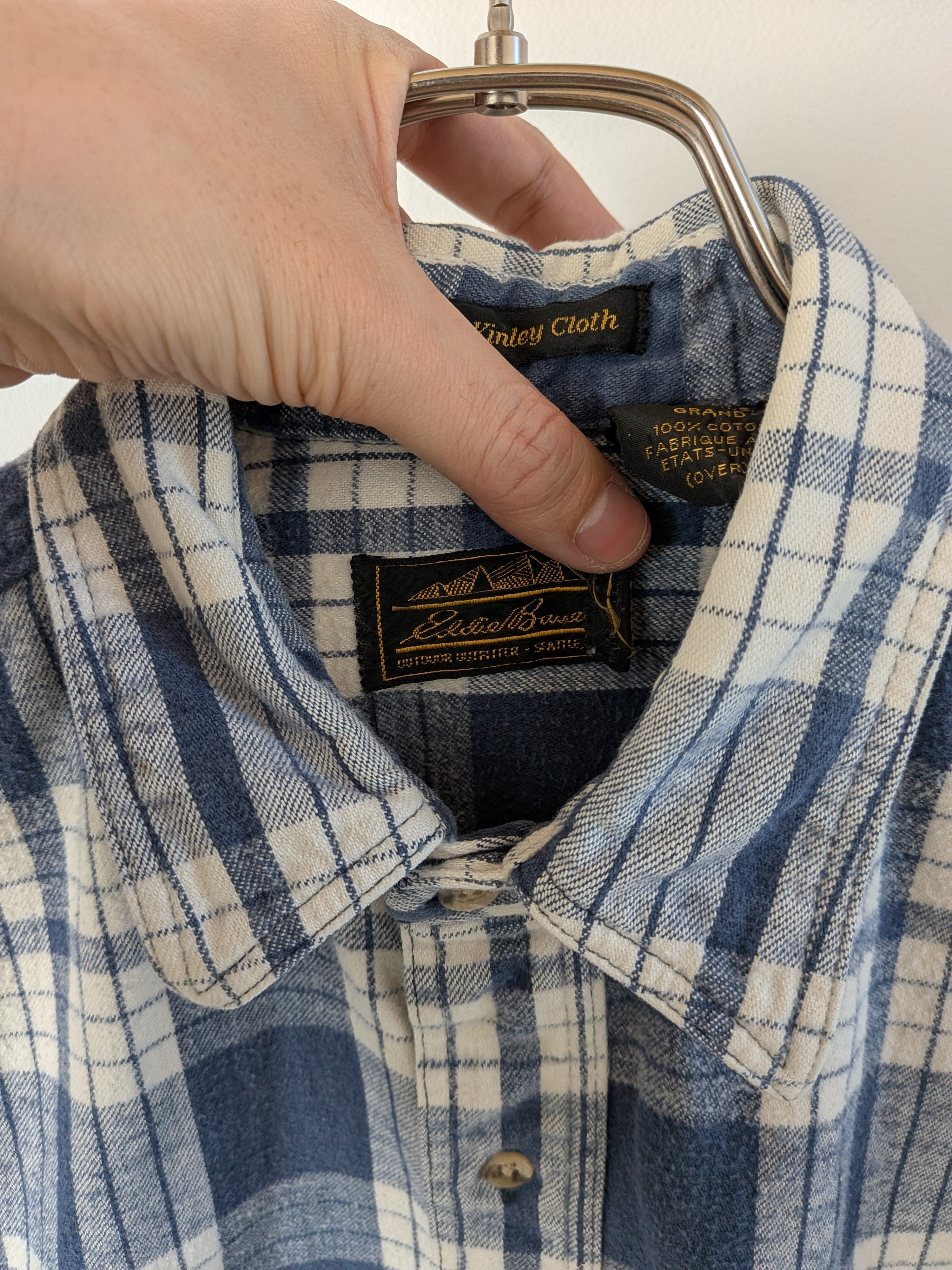 Cotton Flannel Check Shirts L/S [USED]